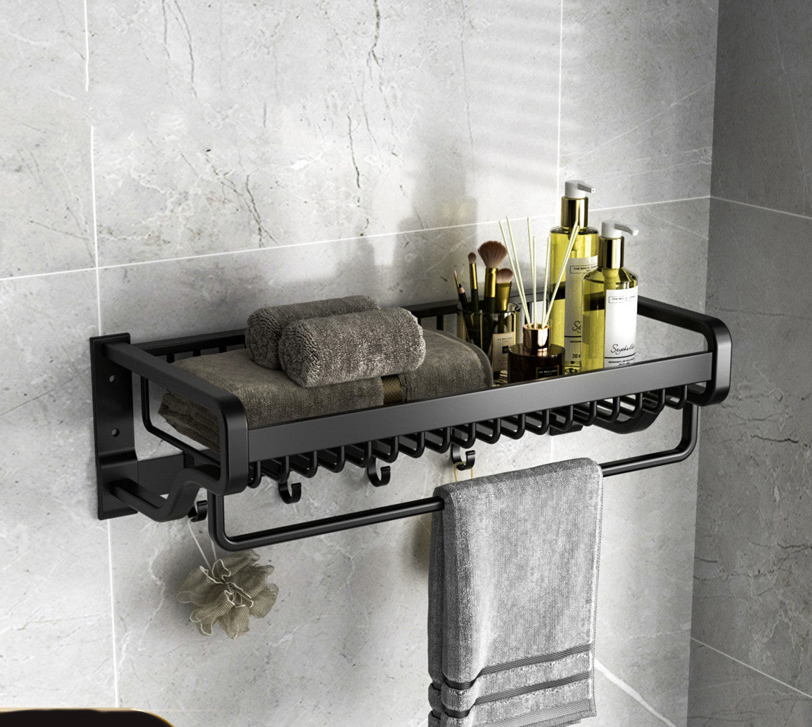 No-punch Bathroom Wall-mounted Toilet Rack 08