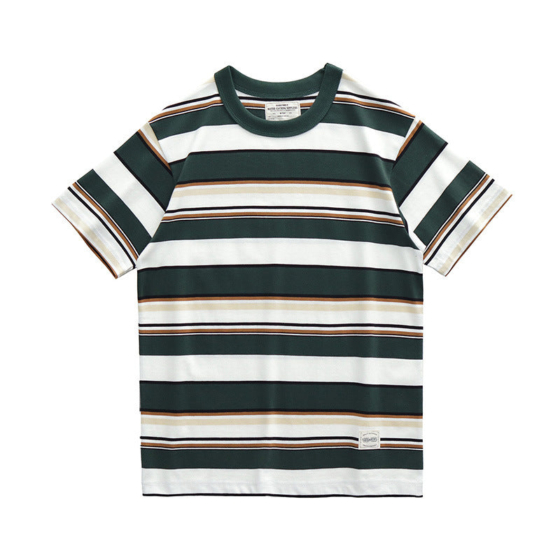 Couple Hit Color Bottoming Shirt T-shirt Men