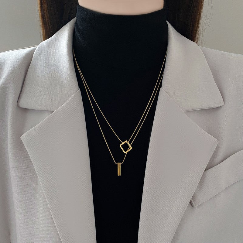 Simple Temperament Necklace Women's 06