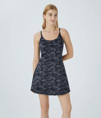 Softlyzero™ Plush Backless Active Dress-Easy Peezy Edition
