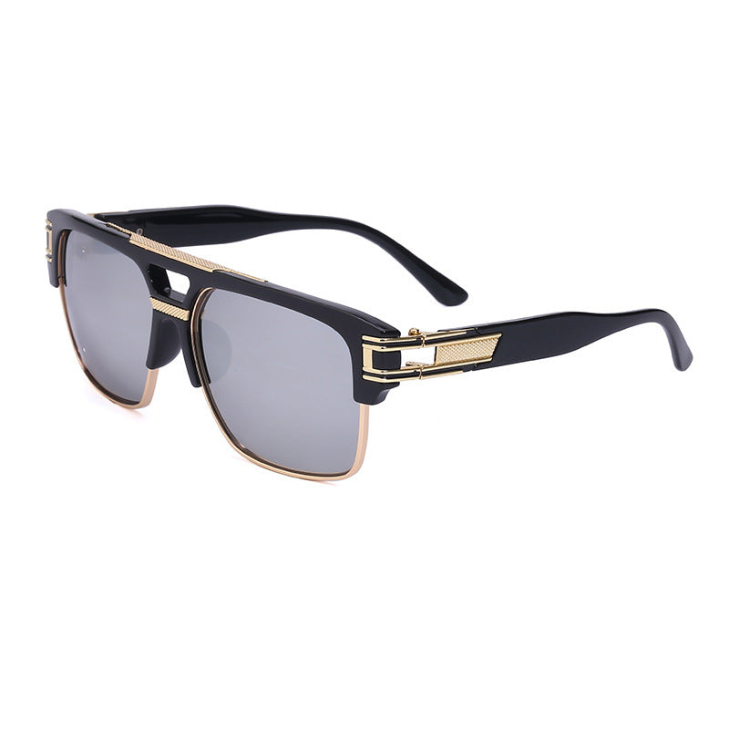 Men's Sunglasses Driving Large Frame Retro 02