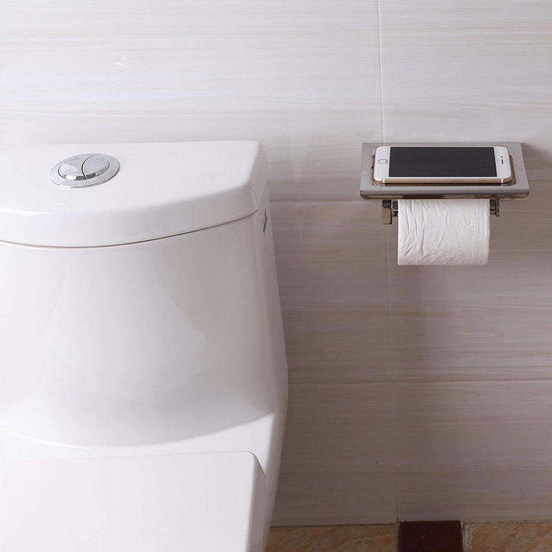 Wall Mounted Toilet Roll Storage Bathroom StorageSelf 02