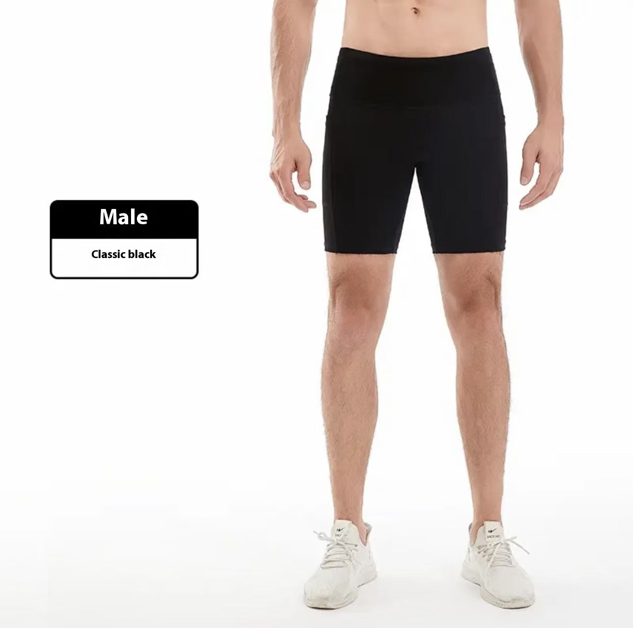 Men's And Women's Same Four-point Running Shorts Sports Quick-drying Compressed Pants