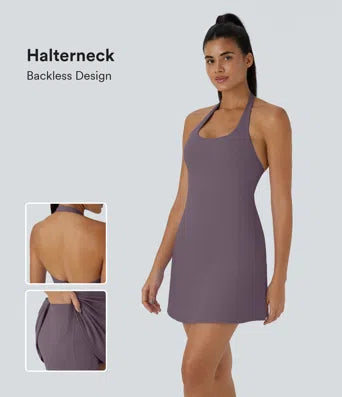 Softlyzero™ Plush Backless Active Dress