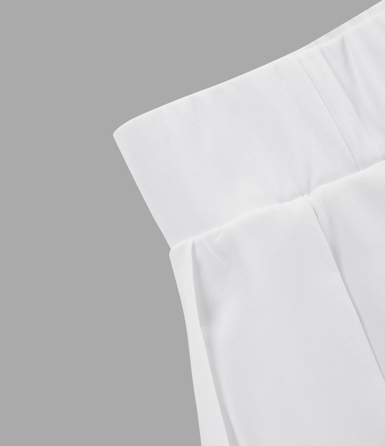 Breezeful High-Waisted Pleated 2-in-1 Mini Skirt with Shorts, Quick-Dry Fabric