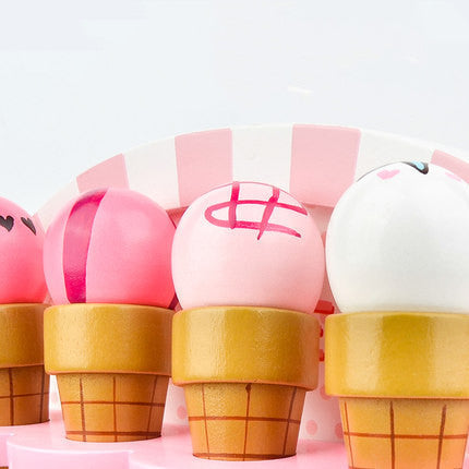 Play House Toy Ice Cream Truck Girl Ice Cream Ice Cream Set Simulation Car
