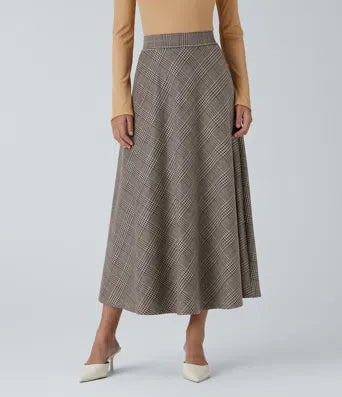 Ribbed Boat Neck Ruched Side Pocket Flowy Maxi Casual Plus Size Dress