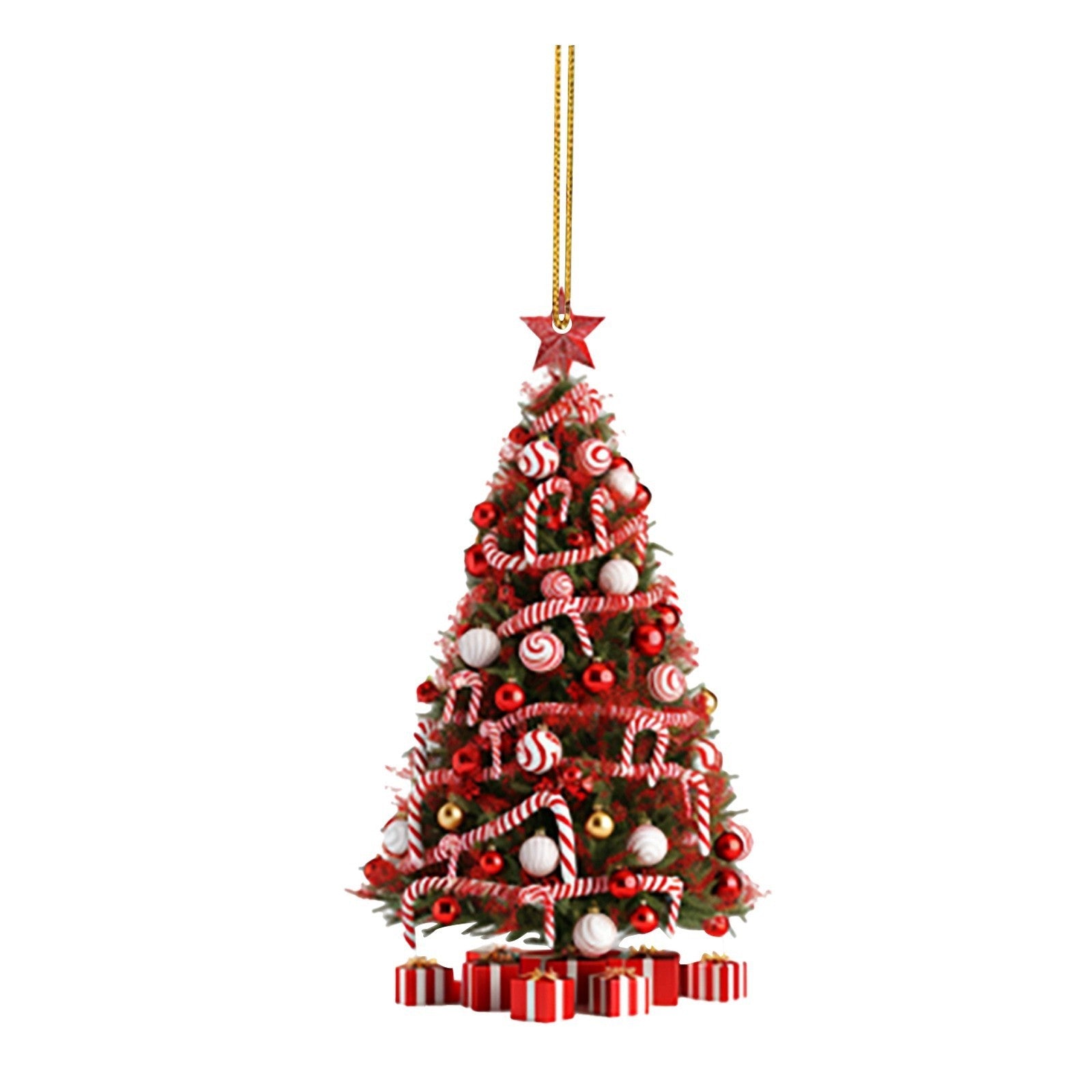 Christmas Tree Pendant Holiday Decoration 07