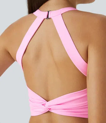 Backless Twisted Active Dress