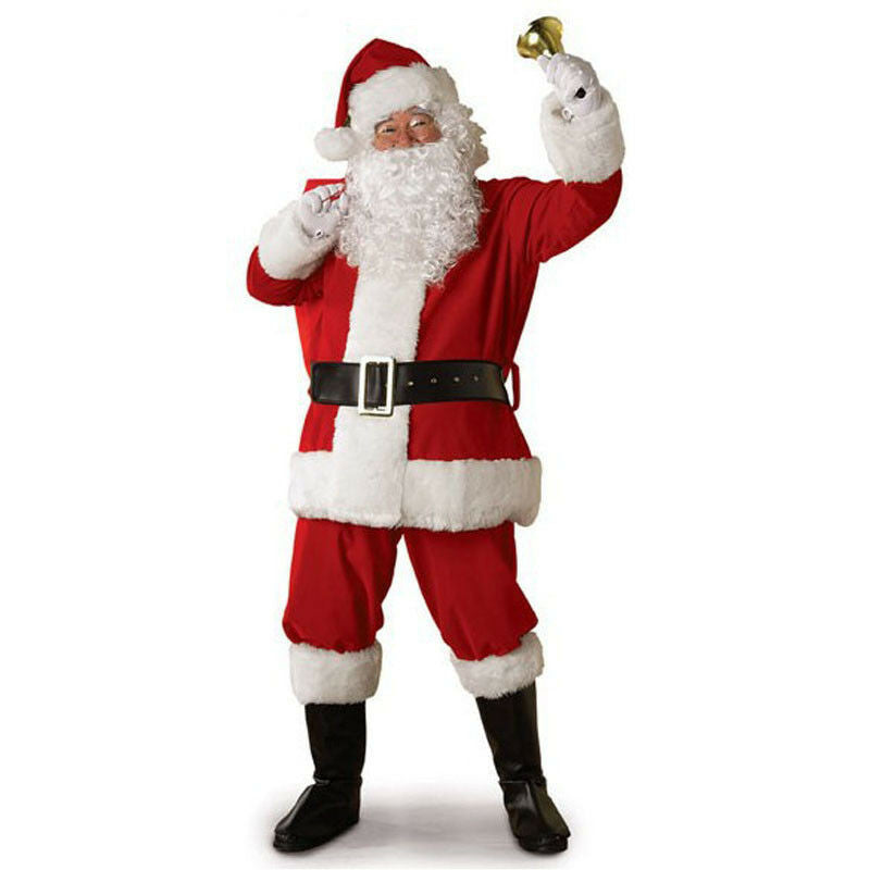 Santa Claus Costume For Adults 01