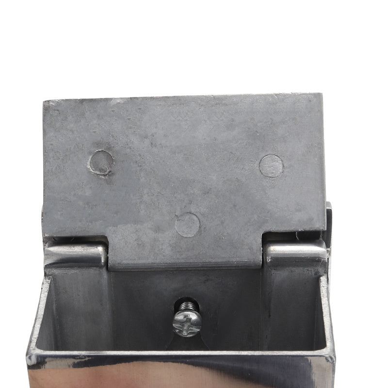 Durable metal wall ashtray featuring quick-empty container and protective cover