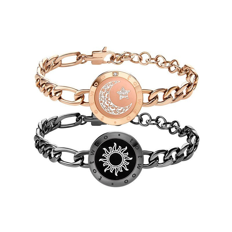 Sun-Moon Smart Sensing Couple Bracelet 03
