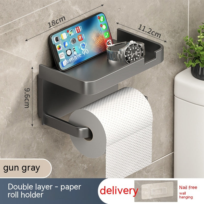 Toilet Tissue Box Wall-mounted Shelves 11