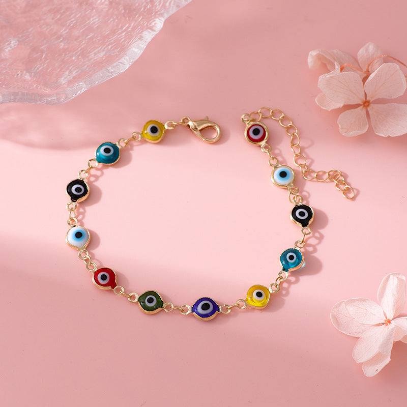 Fashion Bracelet Female Light Luxury Devil's Eye