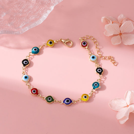 Fashion Bracelet Female Light Luxury Devil's Eye