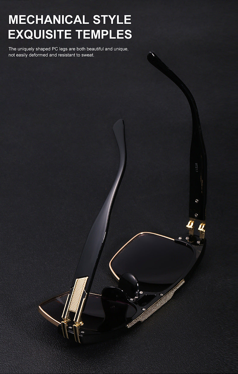 Men's Sunglasses Driving Large Frame Retro 10