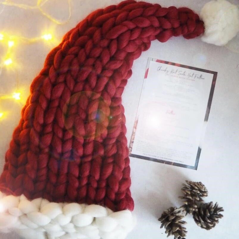 Christmas Plush Hat With Pompom 08