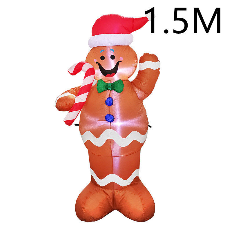 Christmas LED Lights Glowing Santa Tree Snowman 12