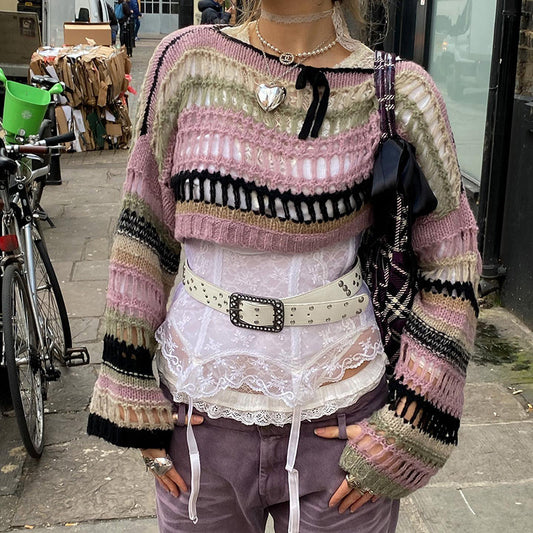 Crewneck Loose Casual Long-sleeved Shirt