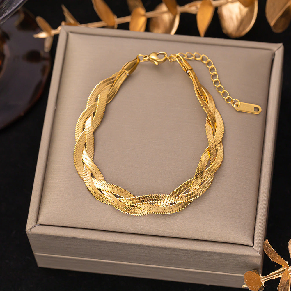 Titanium Steel Bracelet Female 03