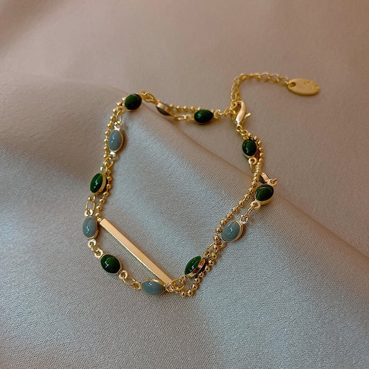 Gold Plating Korean Bracelet Women 01