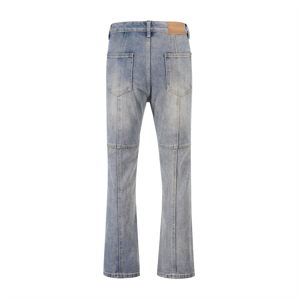 Washed And Worn Jeans For Men