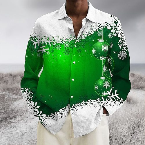 Men's Loose High-grade Comfortable Long Sleeve Lapel Button Shirt Top Fashion Brand