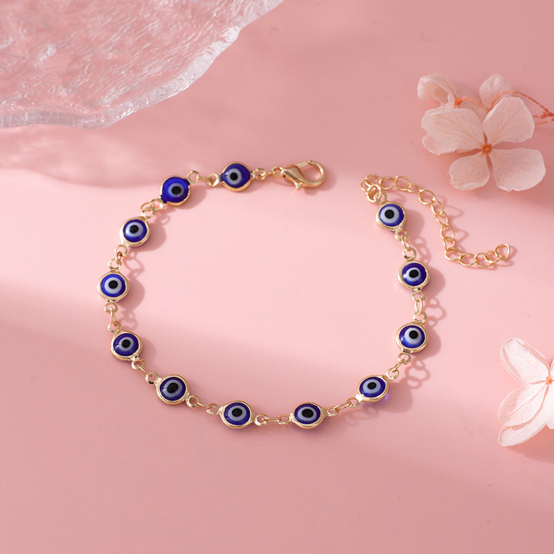 Fashion Bracelet Female Light Luxury Devil's Eye
