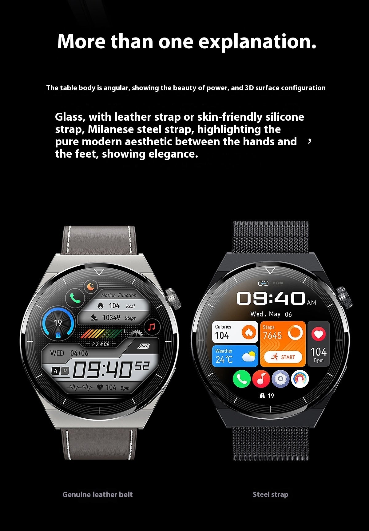 Heart Rate Sleep Monitoring Smartwatch 02