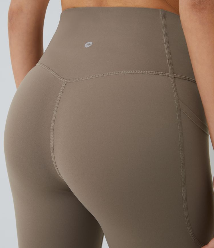 Halara UltraSculpt SoCinched High-Waisted Tummy Control Side Pocket Shaping Training Leggings