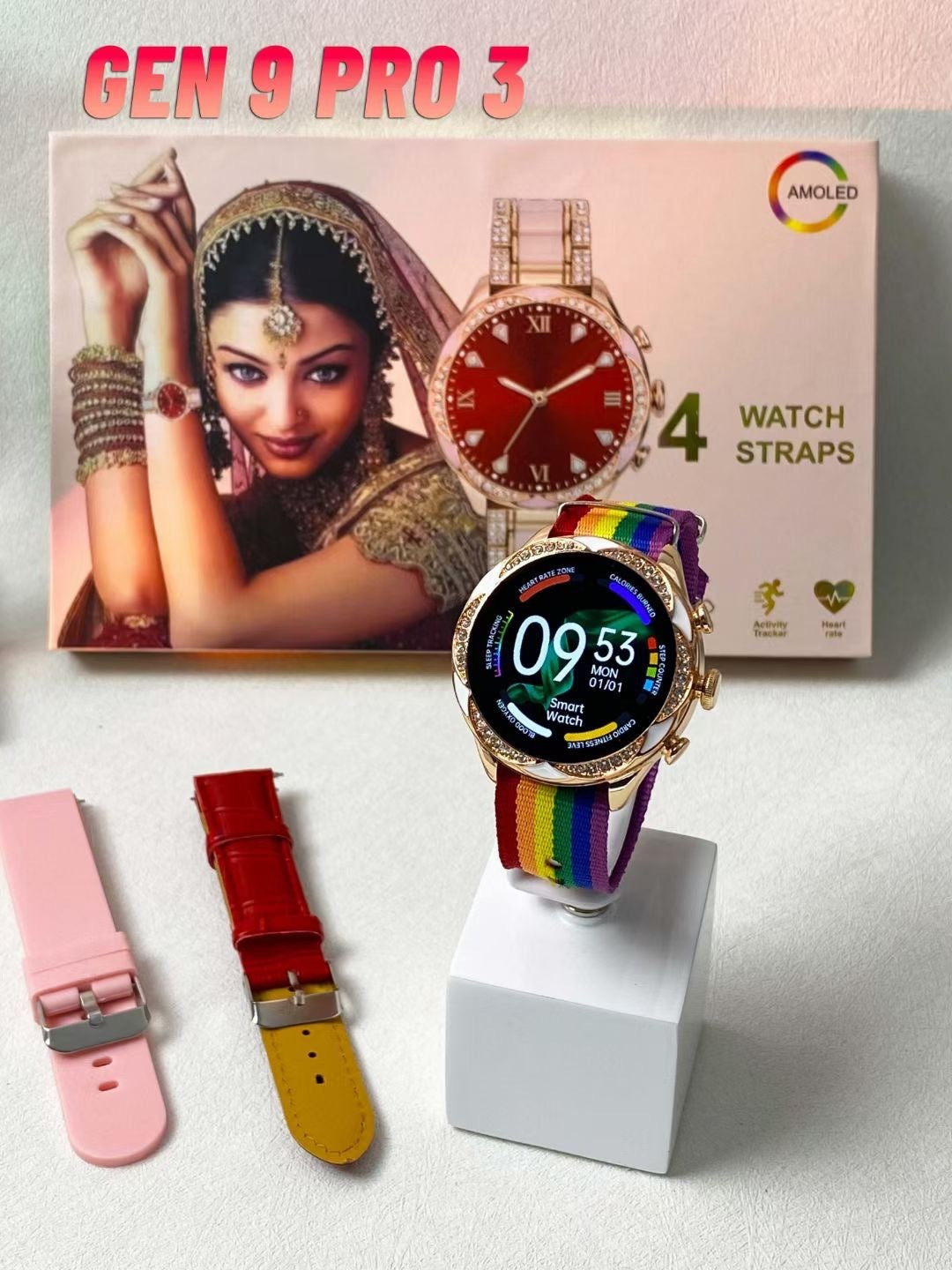 Heart Rate Blood Pressure Exercise Smartwatch Set 05