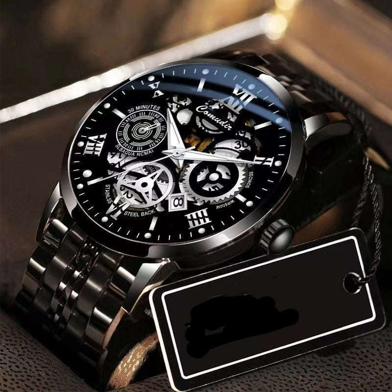 Watch Men's Waterproof Luminous Calendar 02