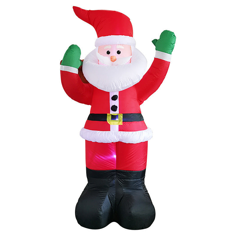 Christmas LED Lights Glowing Santa Tree Snowman 08