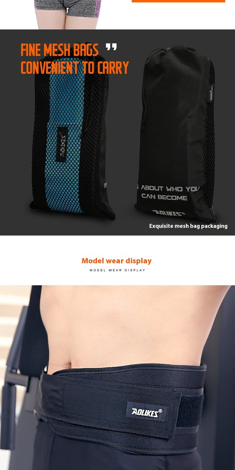 Squat Belt Weight Lifting Bodybuilding Fitness Training Sports Protection Pressure