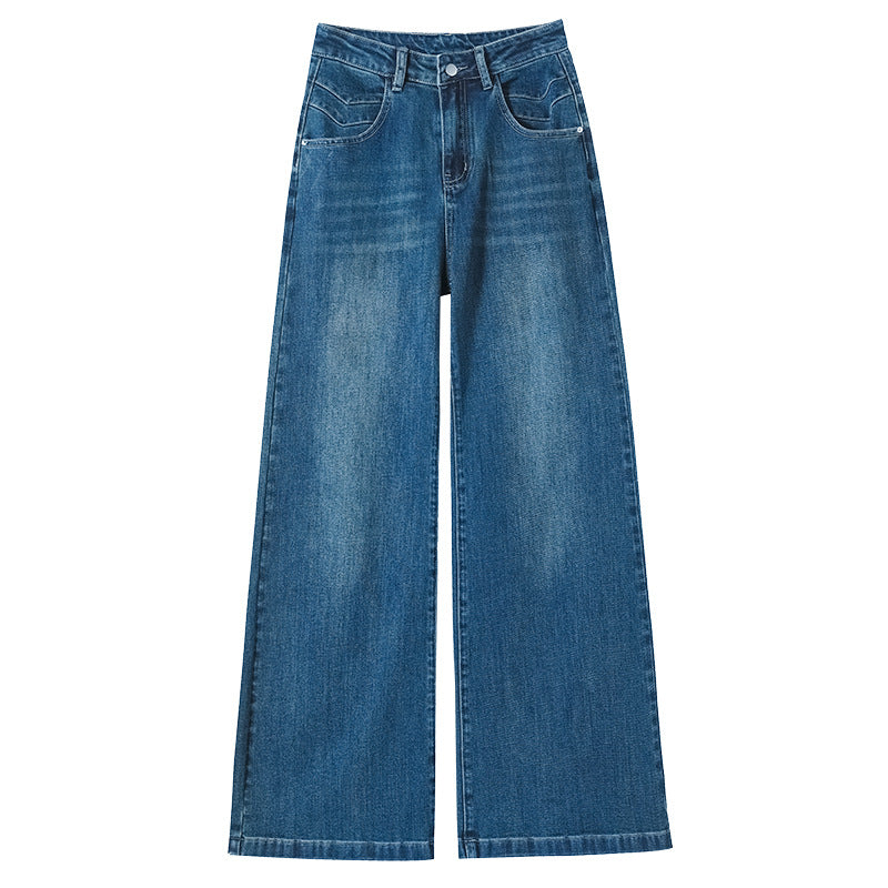 Women's Stretch High Waist Jeans Vintage
