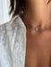 Simple Geometric Zircon Pendant Necklace For Women 02