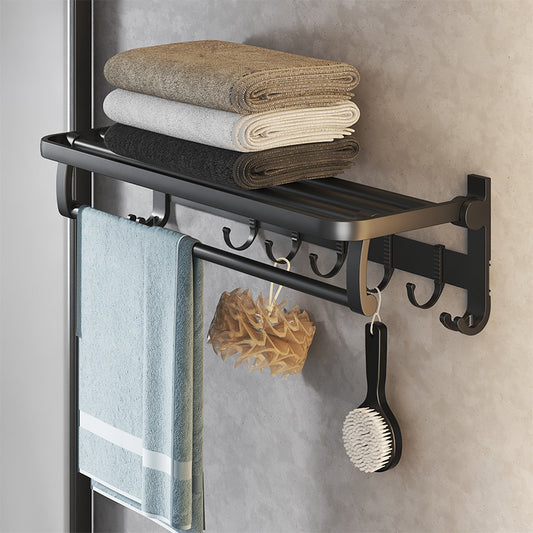 No-punch Bathroom Wall-mounted Toilet Rack 01