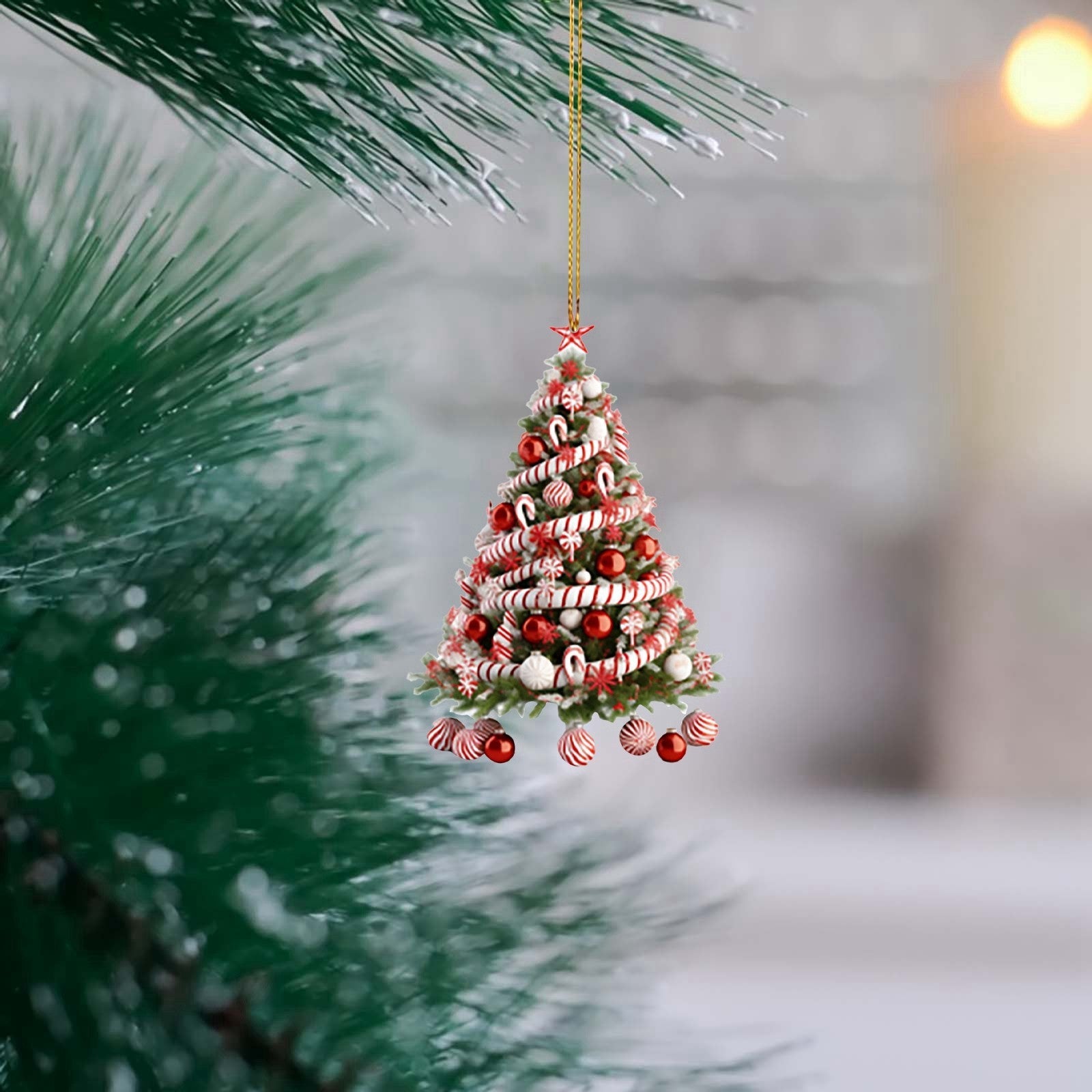 Christmas Tree Pendant Holiday Decoration 09