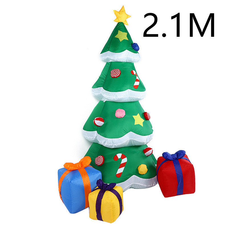 Christmas LED Lights Glowing Santa Tree Snowman 04