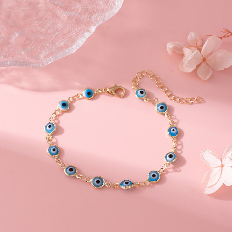 Fashion Bracelet Female Light Luxury Devil's Eye