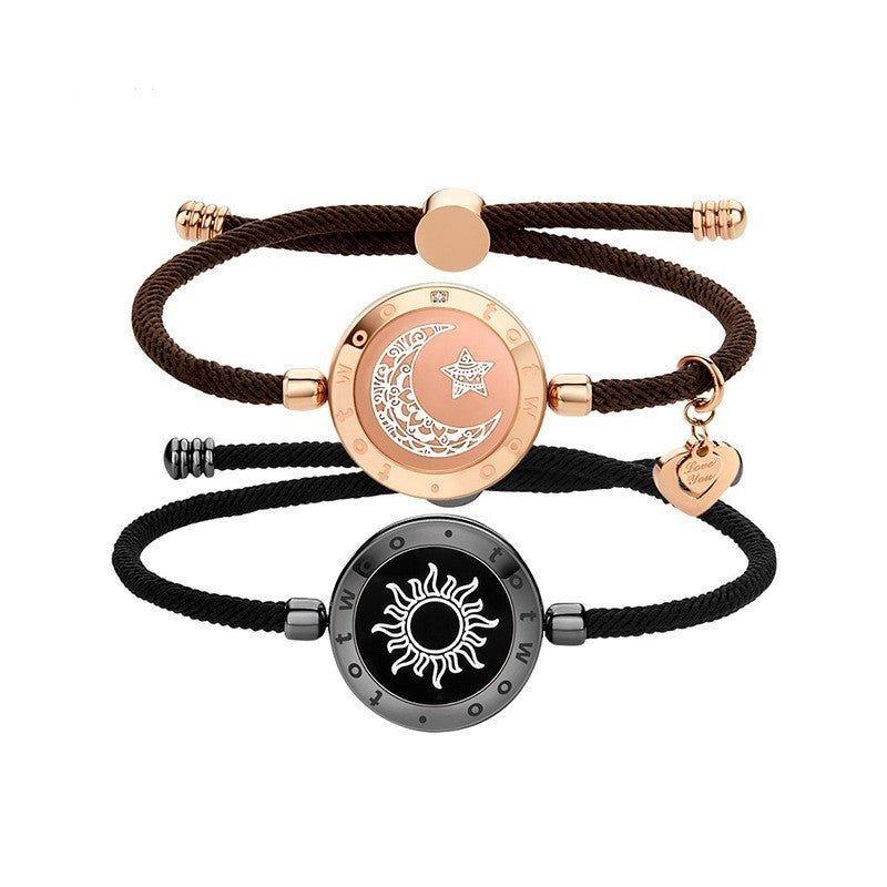 Sun-Moon Smart Sensing Couple Bracelet 10
