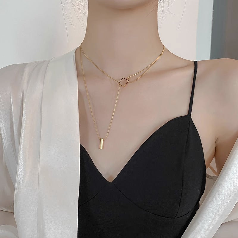 Simple Temperament Necklace Women's 04