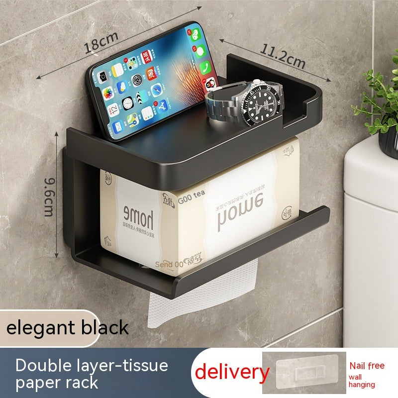 Toilet Tissue Box Wall-mounted Shelves 05