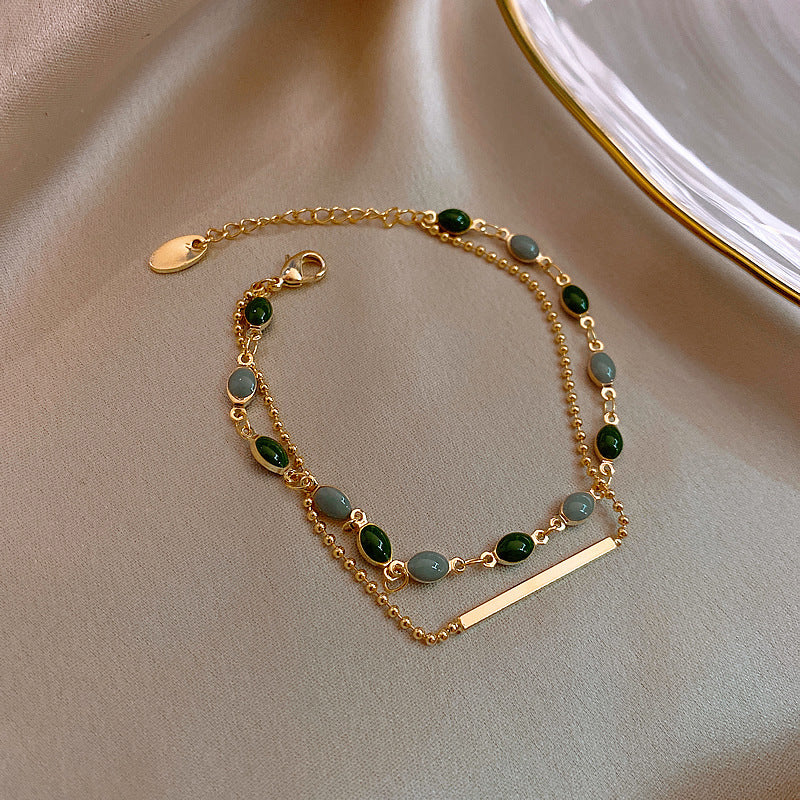 Gold Plating Korean Bracelet Women 06