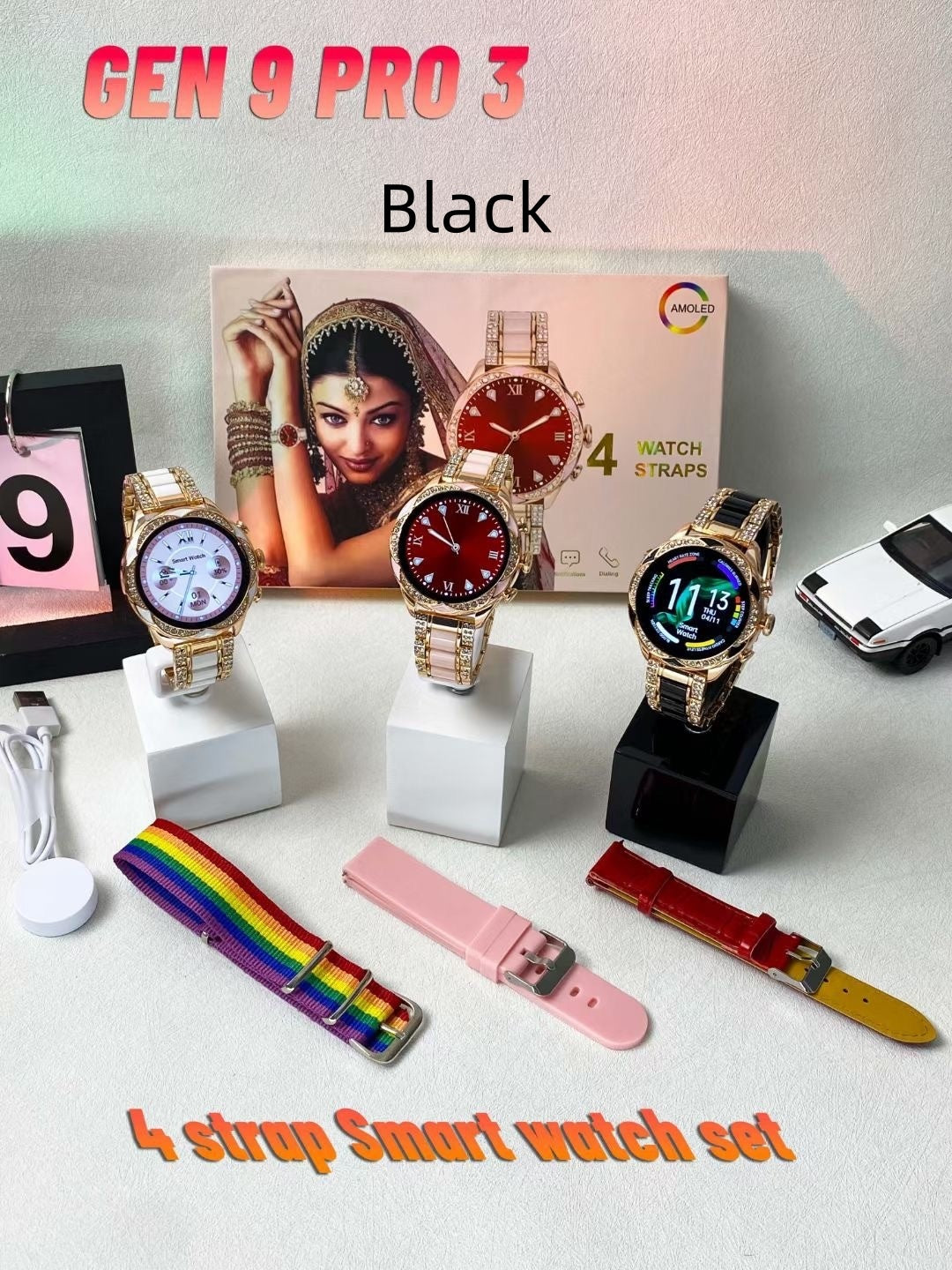 Heart Rate Blood Pressure Exercise Smartwatch Set 09
